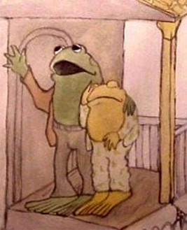 frog and toad in the morning